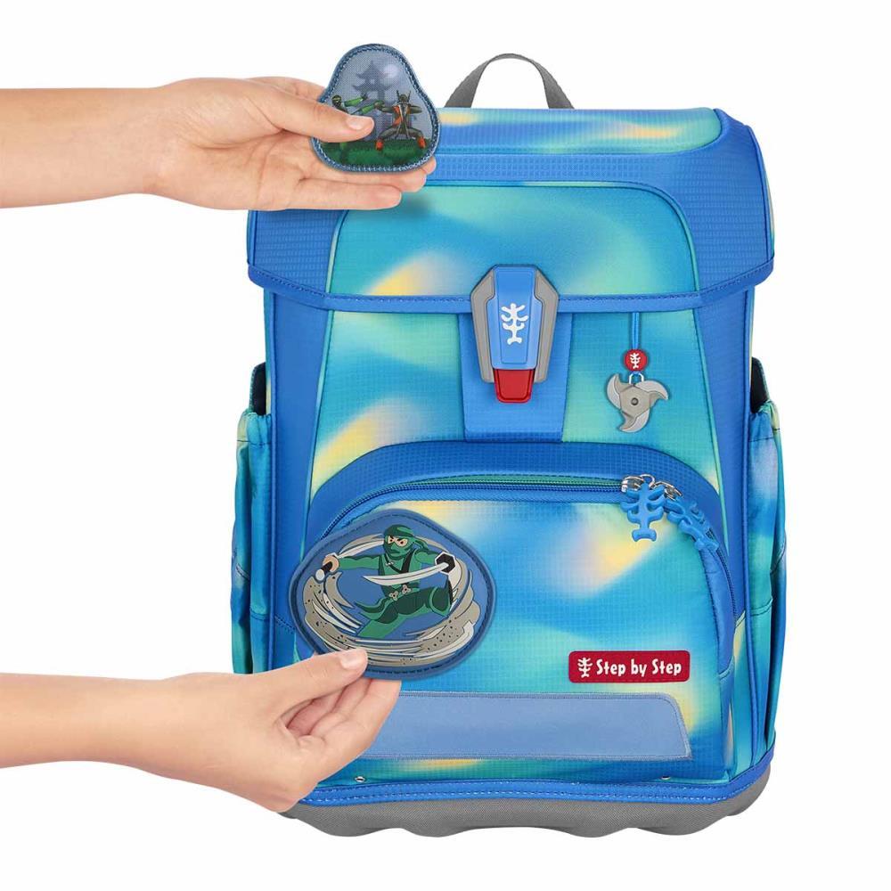 step by step Cloud Flash Ninja Zazu Special Edition Schulranzen Set 5tlg.