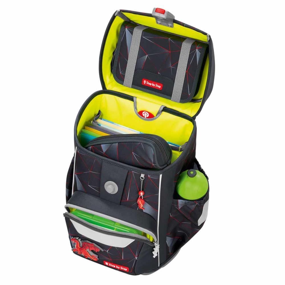 Step by Step Giant Dragon Drako Schulranzen Set 5tlg.