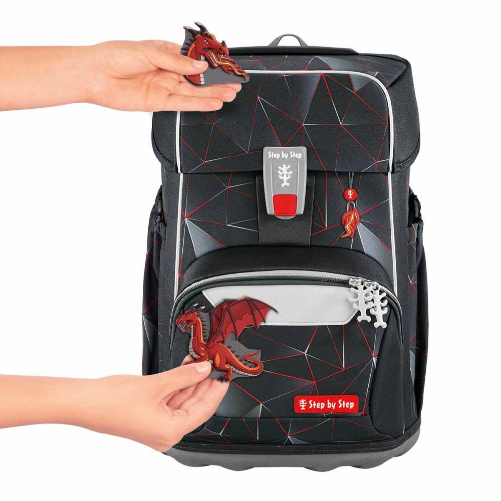 Step by Step Giant Dragon Drako Schulranzen Set 5tlg.