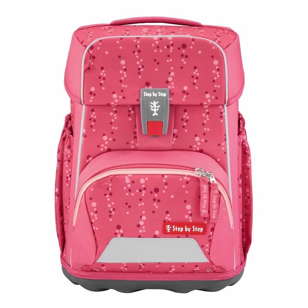 Step by Step Basis Pink Bubbles Schulranzen Set 4tlg.
