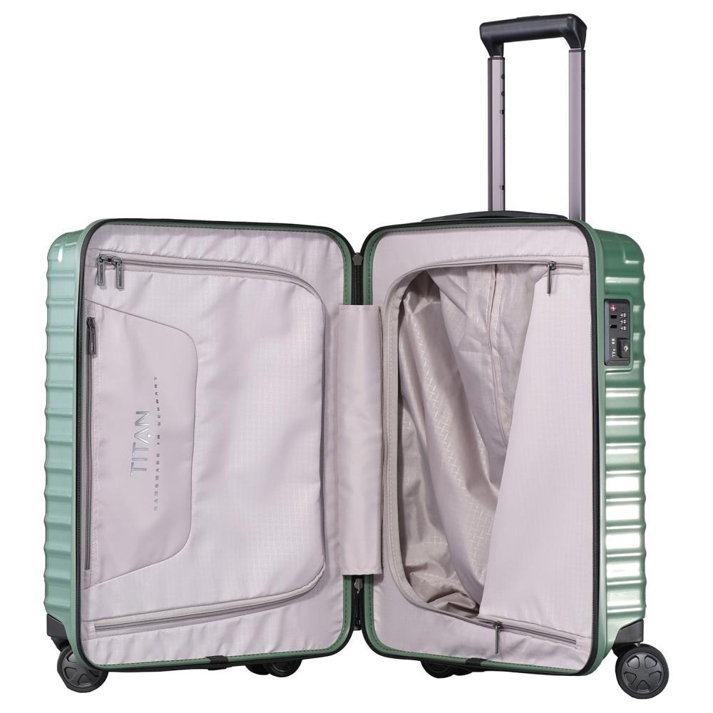 TITAN Litron Taubengrün 4-Rollen Trolley S 55cm