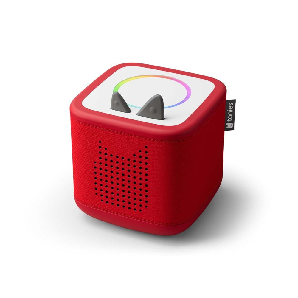 TONIES Starterset - Toniebox 2 Rot mit Kreativ-Tonie Rot Set 2tlg.