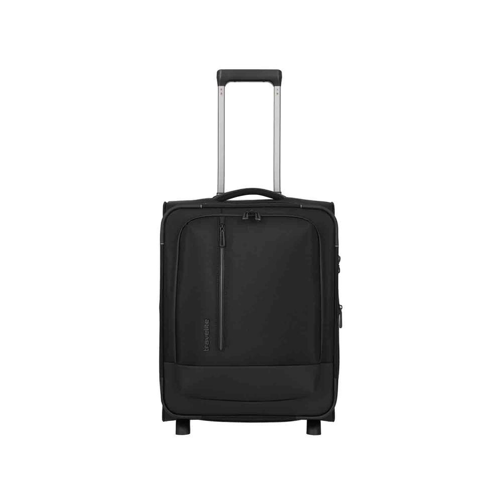 Travelite Crosslite Schwarz 2-Rollen Trolley S 54 cm