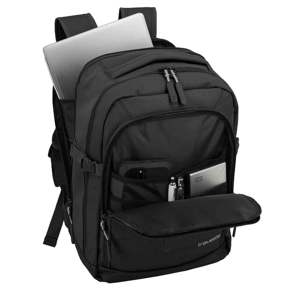 Travelite Kick Off Schwarz Rucksack