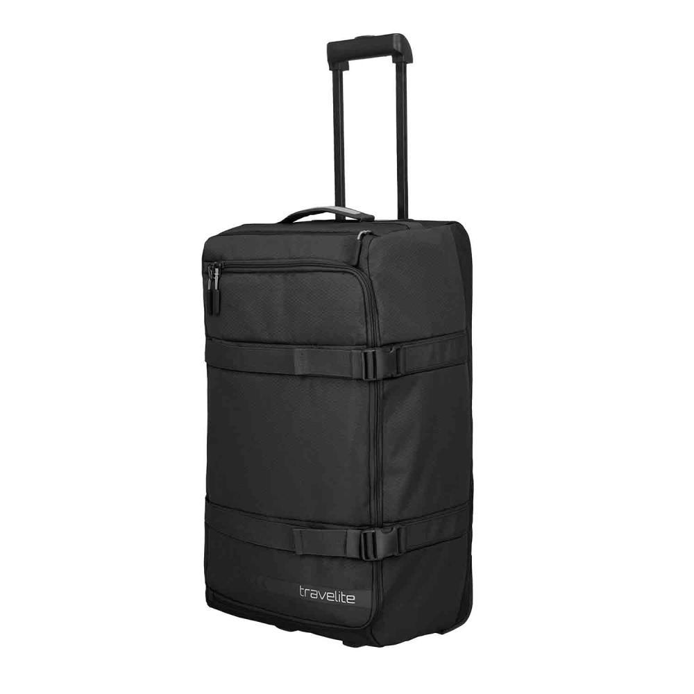 Travelite Kick Off Schwarz Reisetasche Trolley L