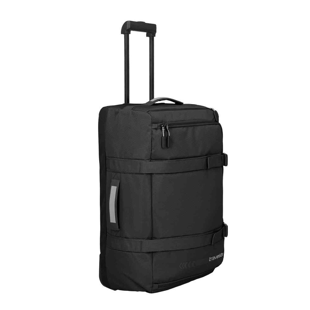 Travelite Kick Off Schwarz Reisetasche Trolley L