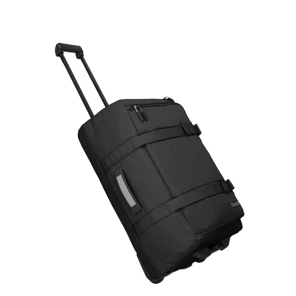 Travelite Kick Off Schwarz Reisetasche Trolley L