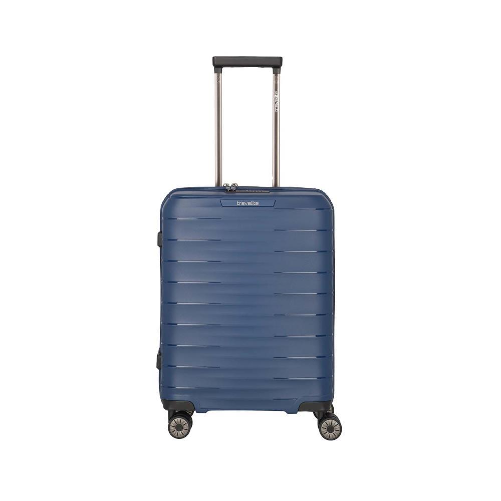 Travelite Mooby Marine 4-Doppelrollen Trolley S 55cm
