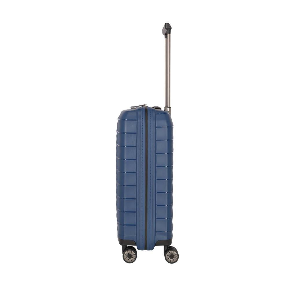 Travelite Mooby Marine 4-Doppelrollen Trolley S 55cm