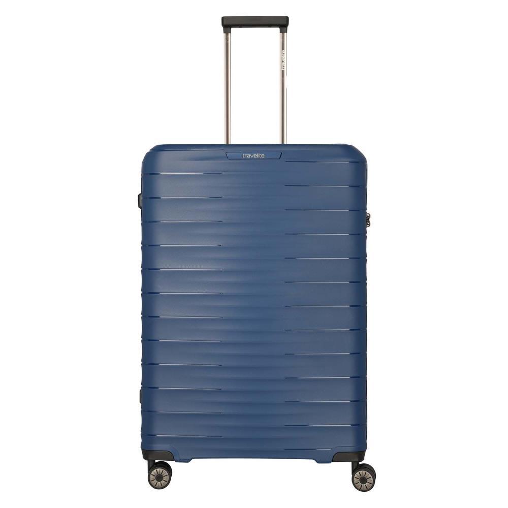 Travelite Mooby Marine 4-Doppelrollen Trolley L 77cm