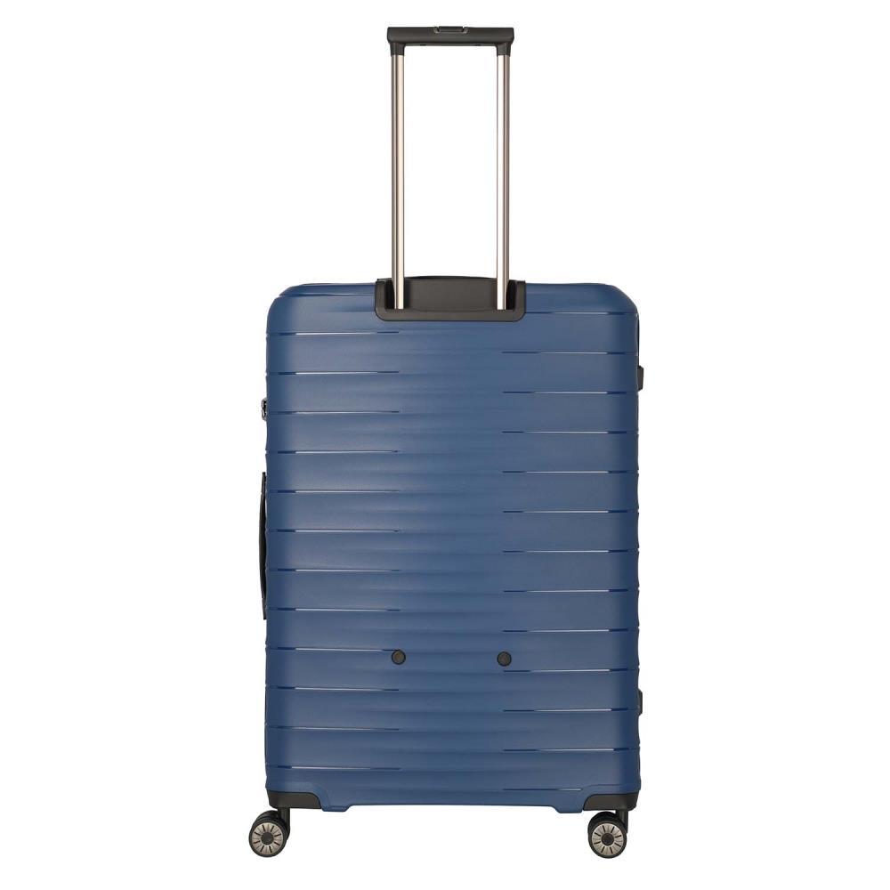 Travelite Mooby Marine 4-Doppelrollen Trolley L 77cm