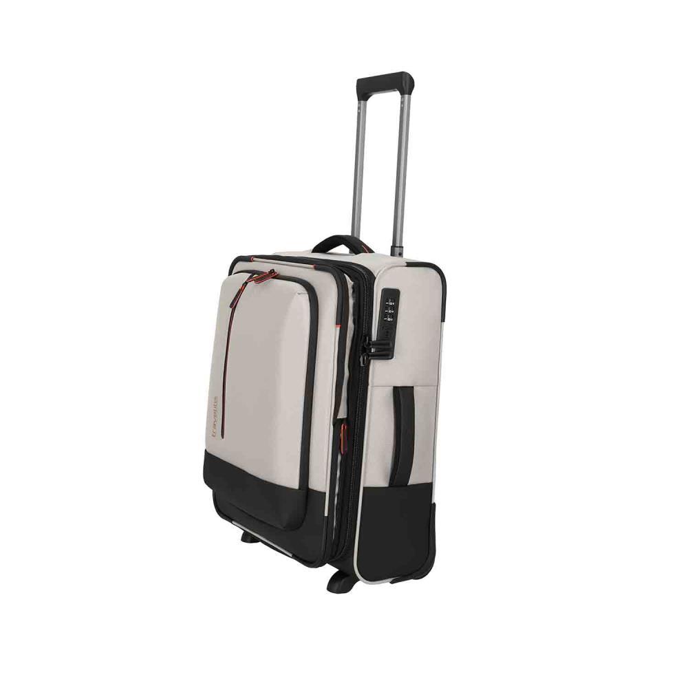 Travelite Crosslite Natur 2-Rollen Trolley S 54 cm