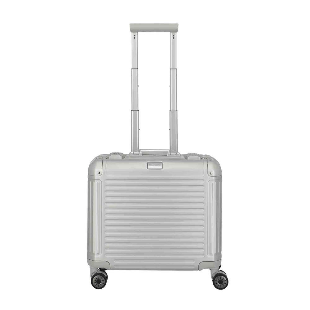 Travelite Next Silber 4 Rollen Business Wheeler Trolley 44 cm
