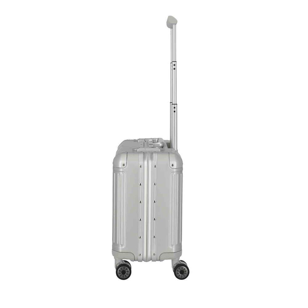 Travelite Next Silber 4 Rollen Business Wheeler Trolley 44 cm