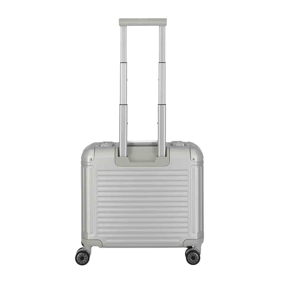 Travelite Next Silber 4 Rollen Business Wheeler Trolley 44 cm