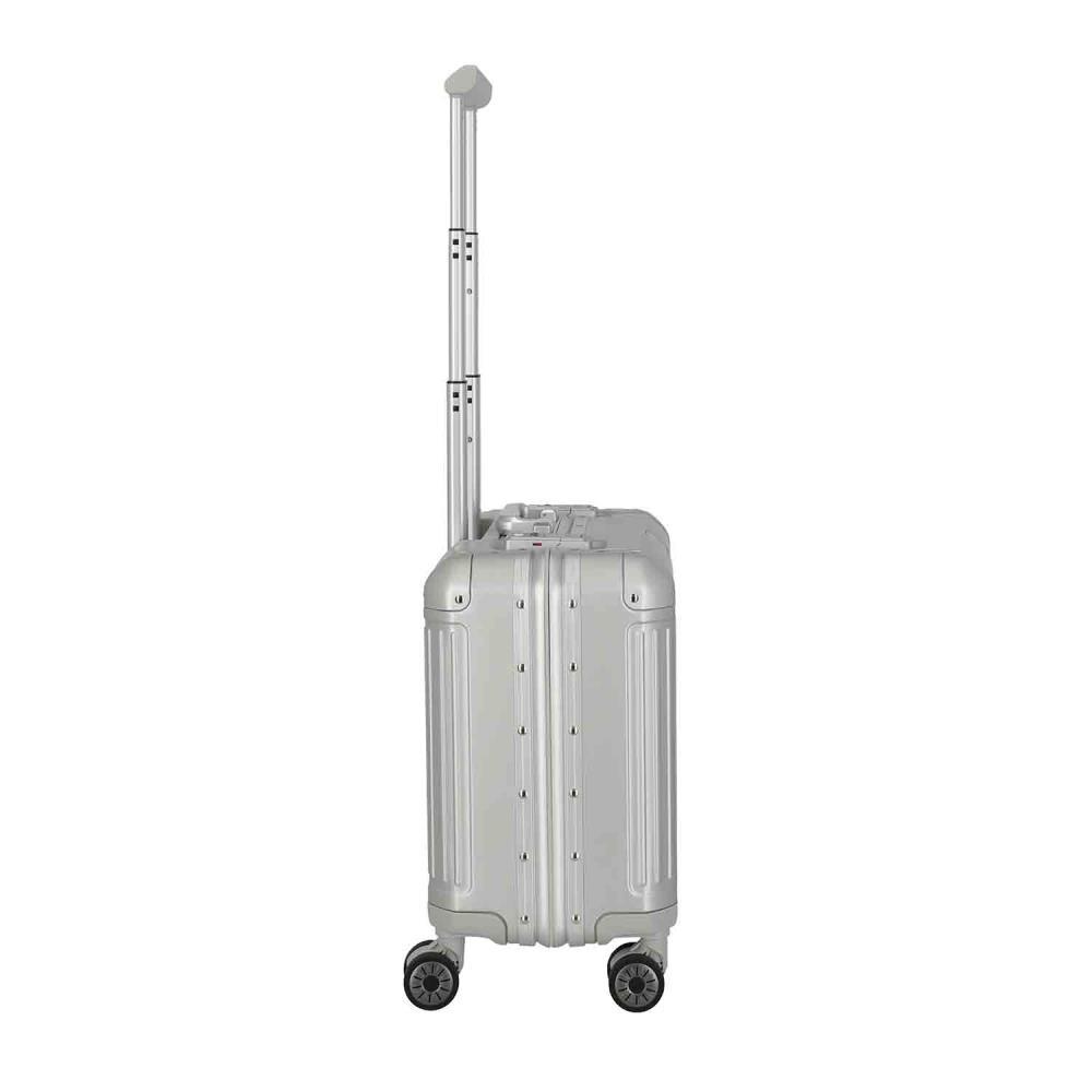 Travelite Next Silber 4 Rollen Business Wheeler Trolley 44 cm