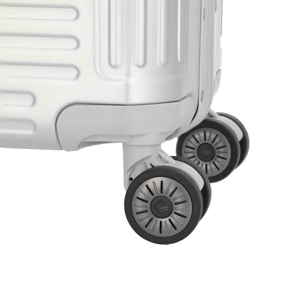 Travelite Next Silber 4 Rollen Business Wheeler Trolley 44 cm
