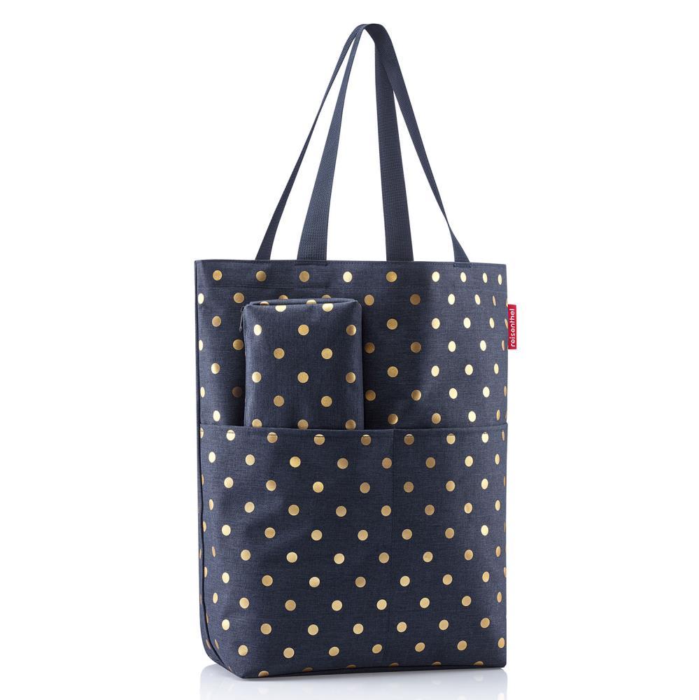 Reisenthel Cityshopper Metallic Dots Blue Taschen Set 2tlg.