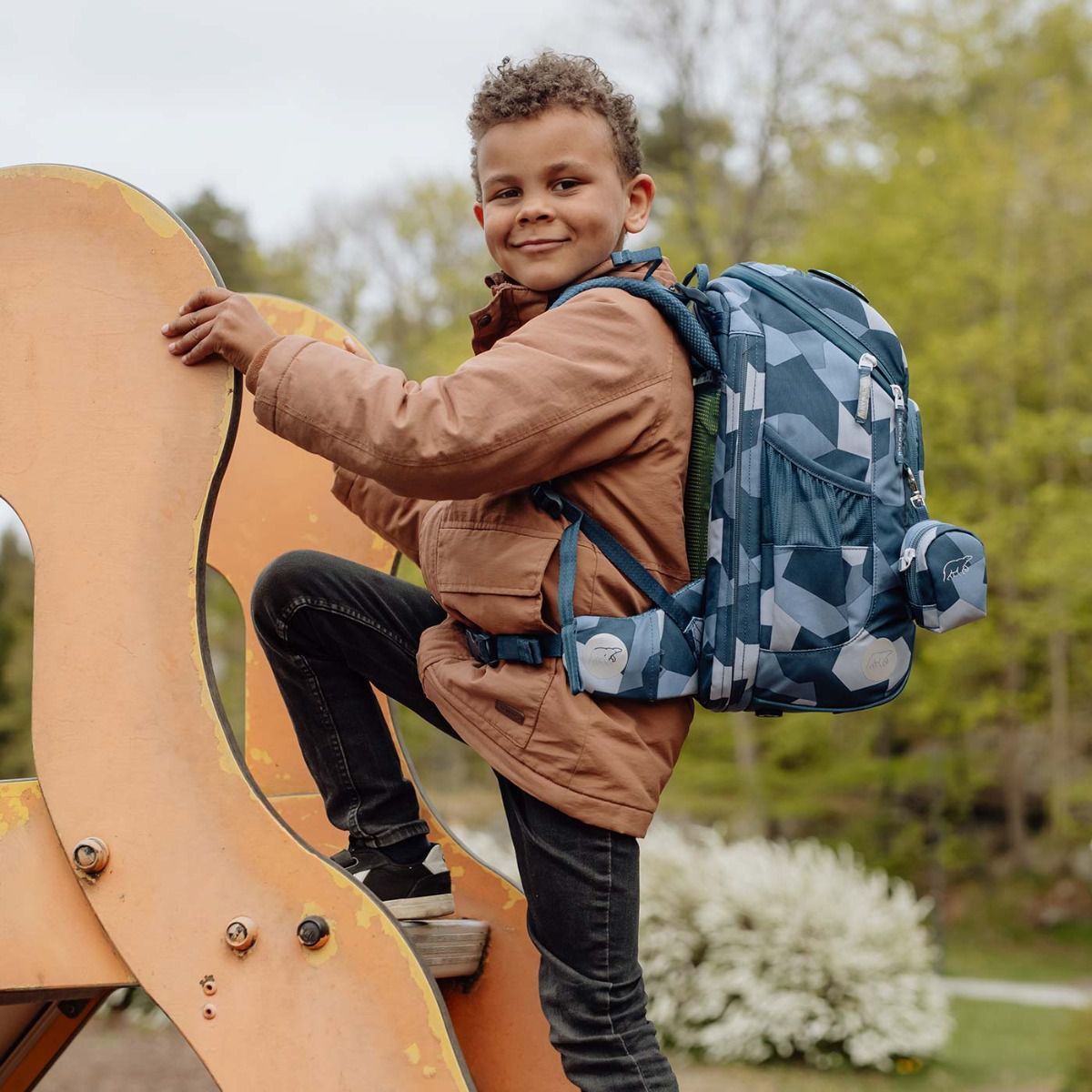 Beckmann Active Air FLX Tiger Race Schulrucksack Set 6tlg.