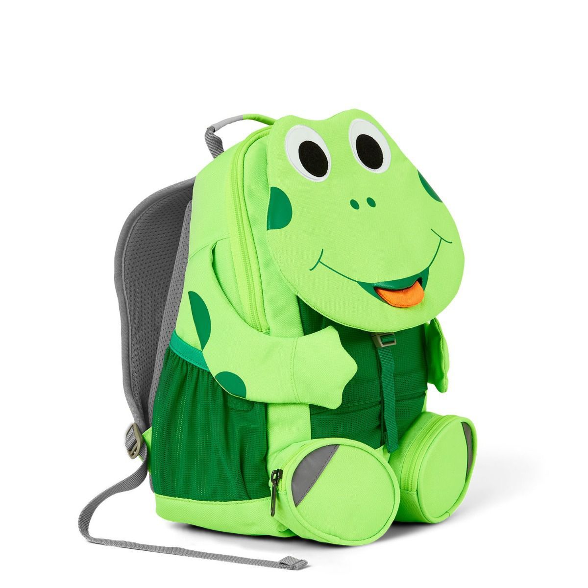 Affenzahn Großer Freund Frosch Neon Kindergartenrucksack