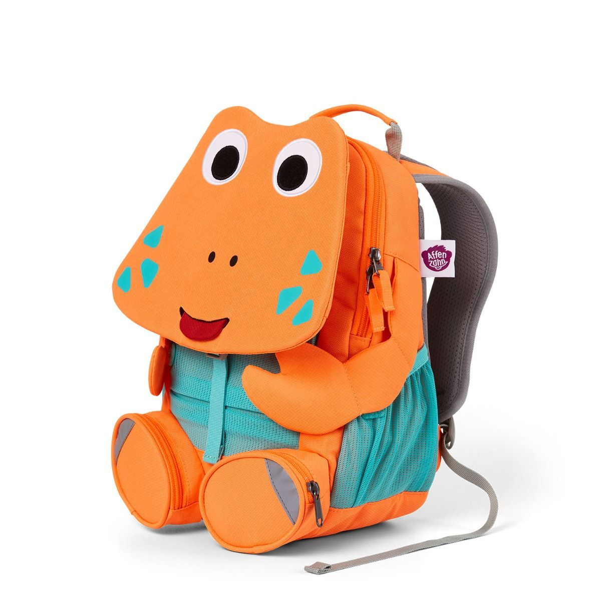 Affenzahn Großer Freund Krabbe Neon Kindergartenrucksack