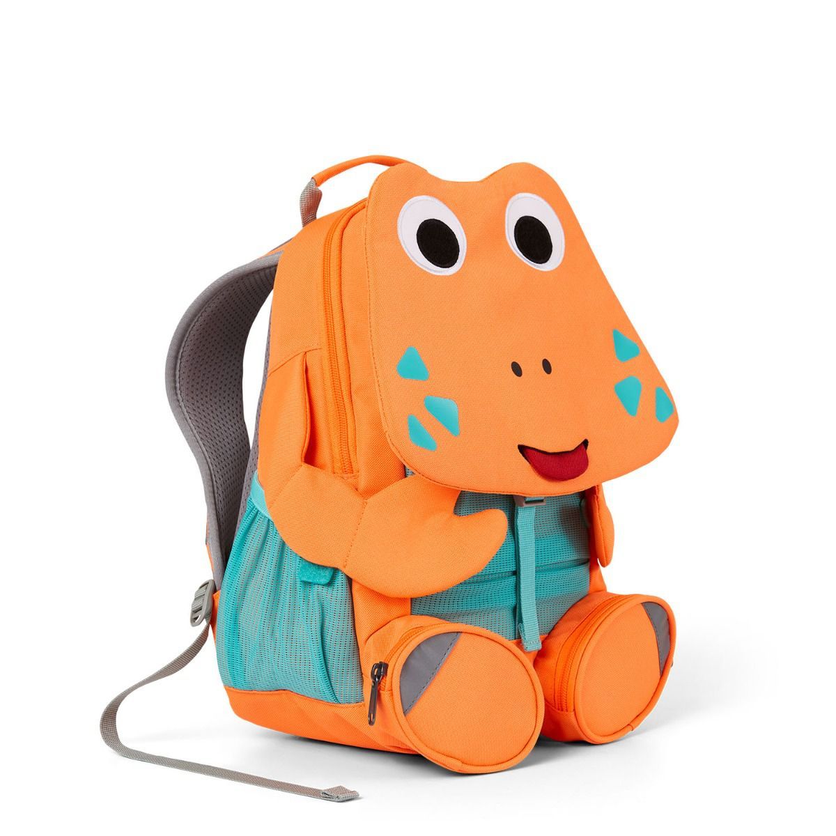 Affenzahn Großer Freund Krabbe Neon Kindergartenrucksack