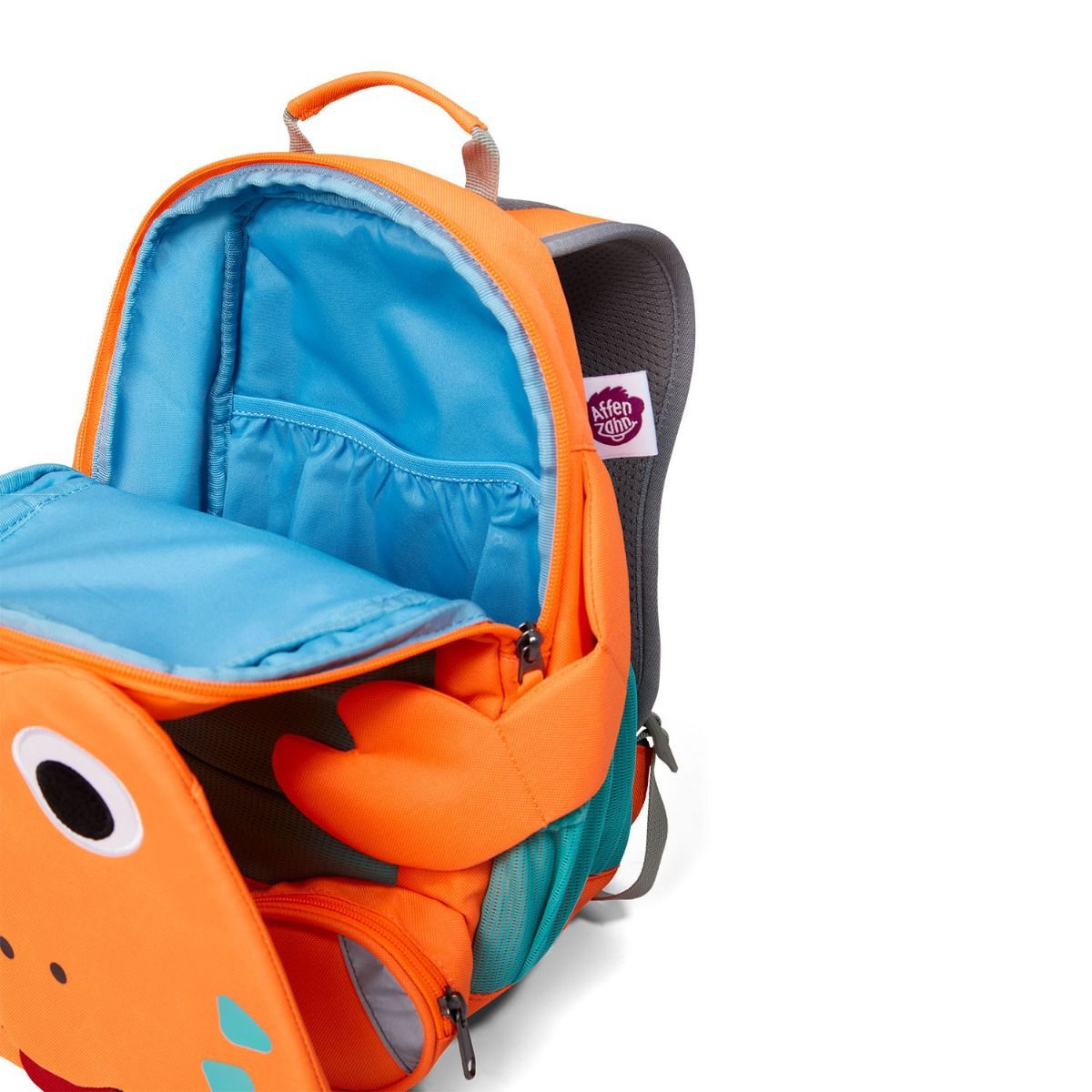 Affenzahn Großer Freund Krabbe Neon Kindergartenrucksack