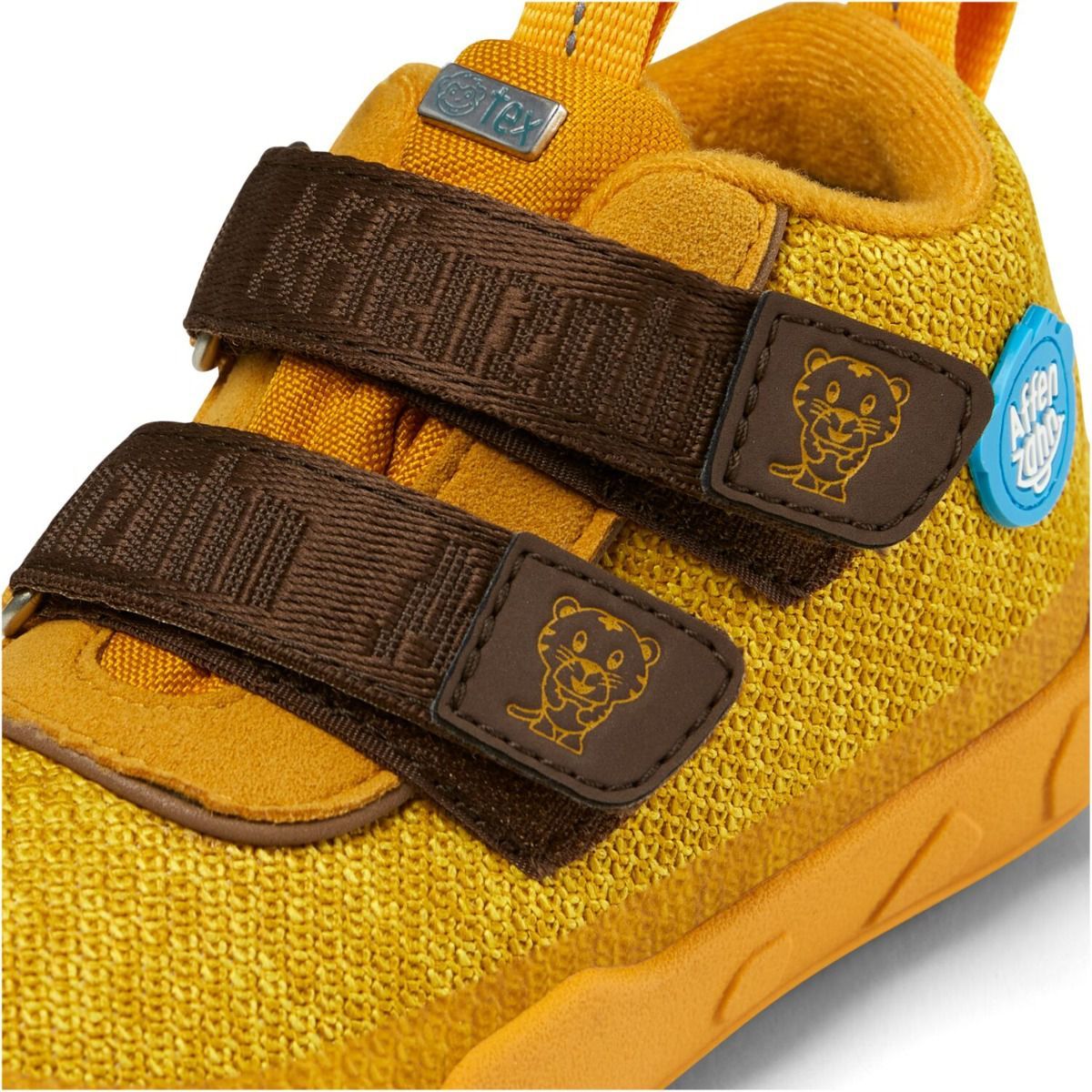 Affenzahn Barfußschuh Knit Happy Smile Tiger