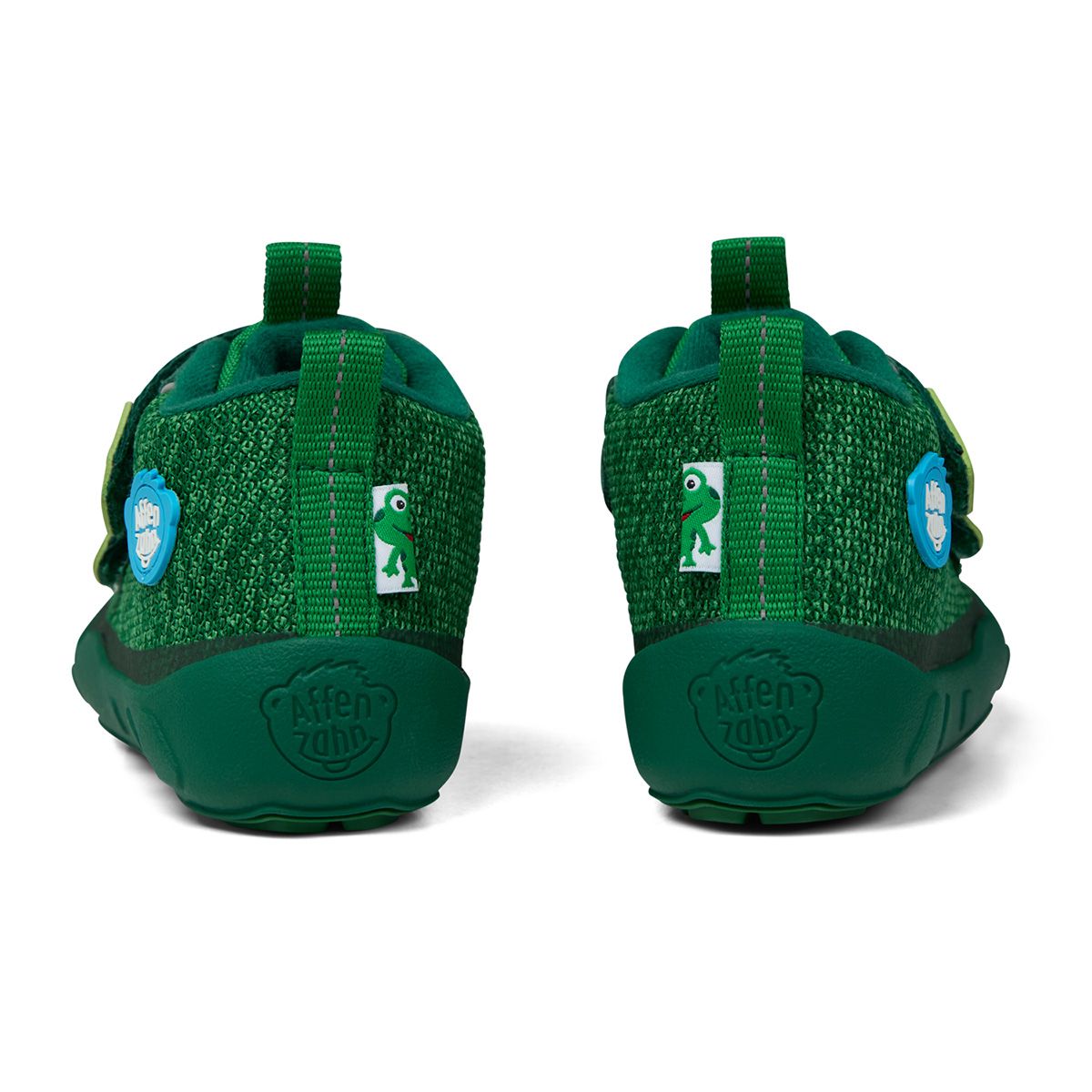 Affenzahn Barfußschuh Knit Happy Smile Frosch