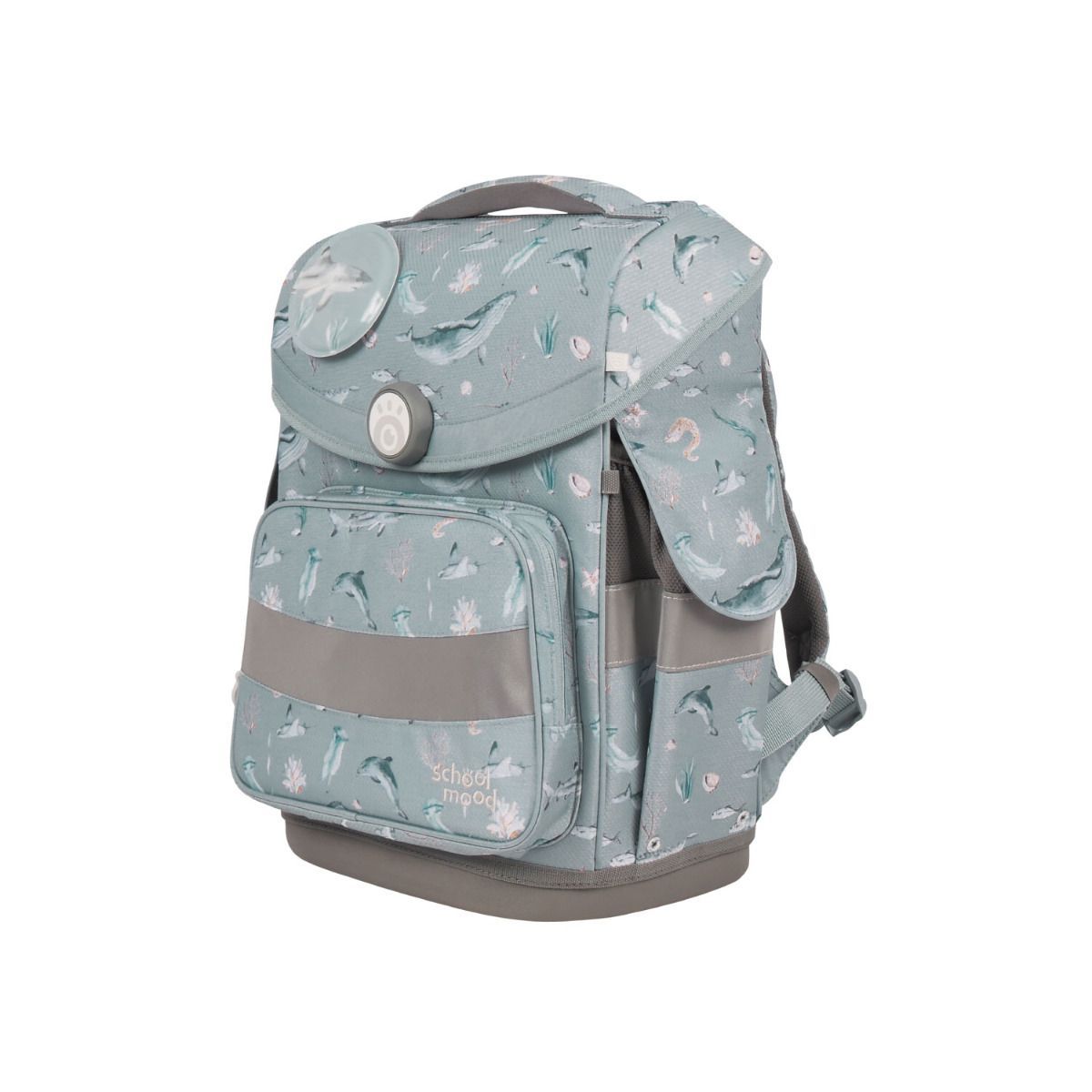 School Mood Timeless Air Aqua Nordic Collection Schulranzen Set 7tlg.