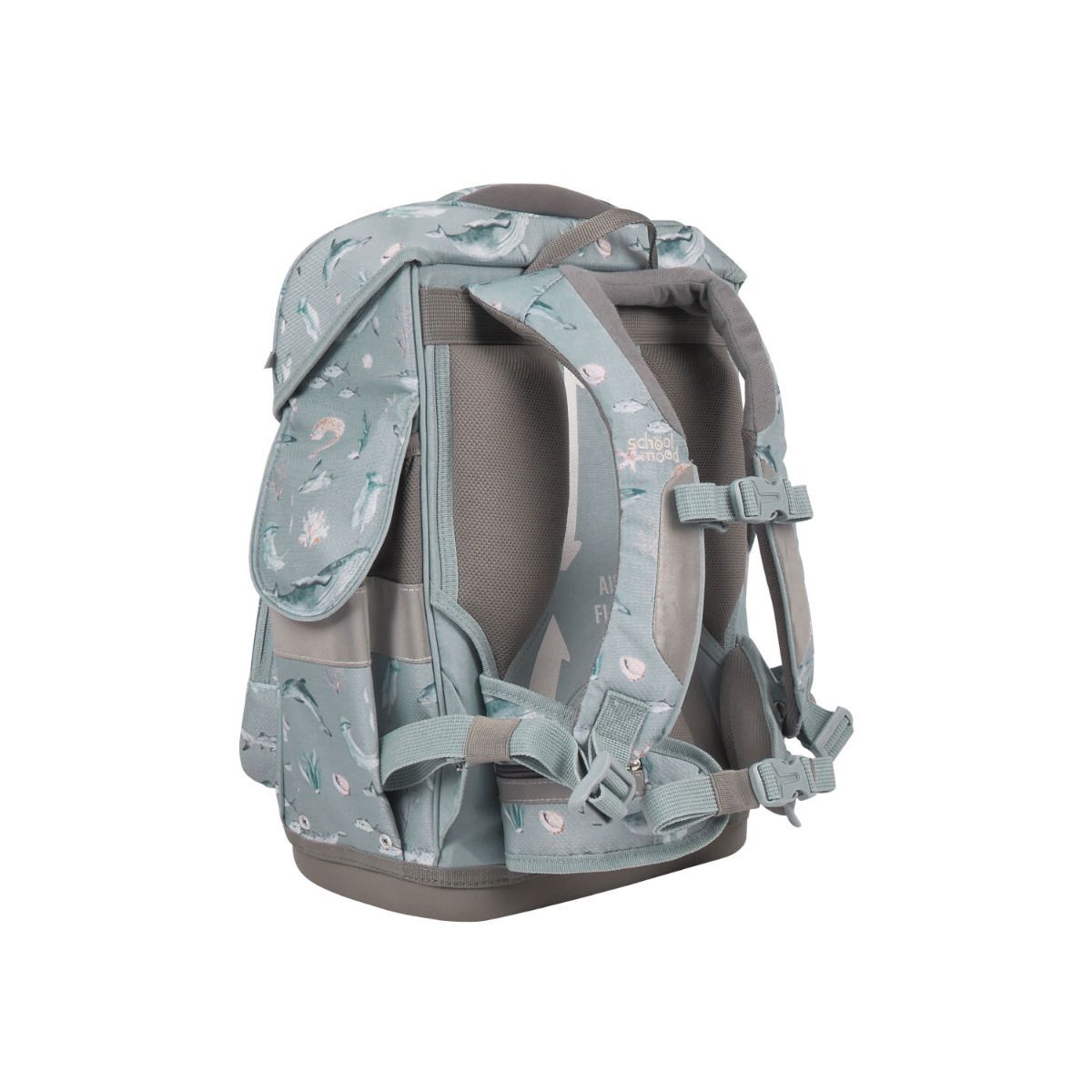 School Mood Timeless Air Aqua Nordic Collection Schulranzen Set 7tlg.
