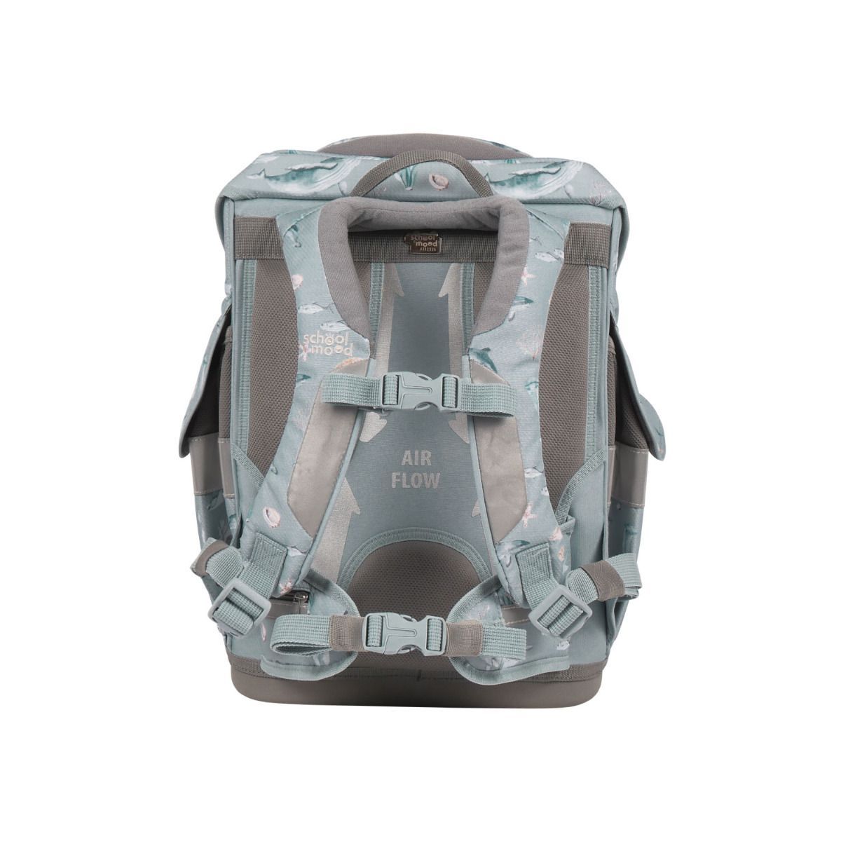 School Mood Timeless Air Aqua Nordic Collection Schulranzen Set 7tlg.