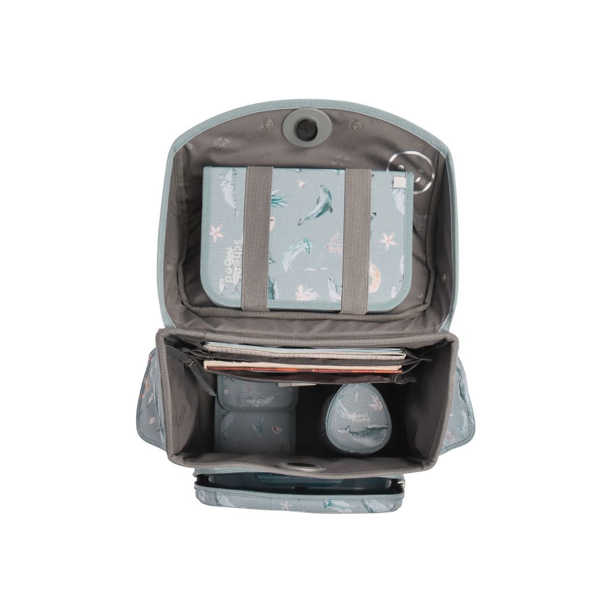 School Mood Timeless Air Aqua Nordic Collection Schulranzen Set 7tlg.