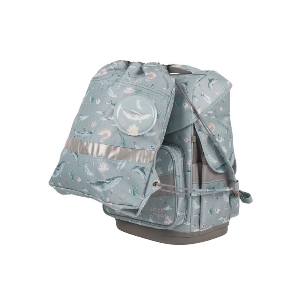 School Mood Timeless Air Aqua Nordic Collection Schulranzen Set 7tlg.