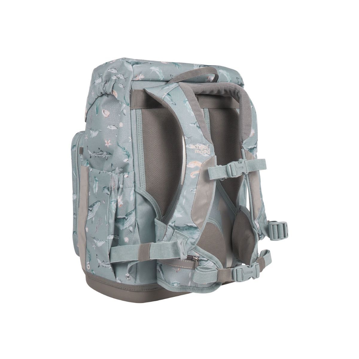 School Mood Rebel Air Aqua Nordic Collection Schulrucksack Set 8tlg.