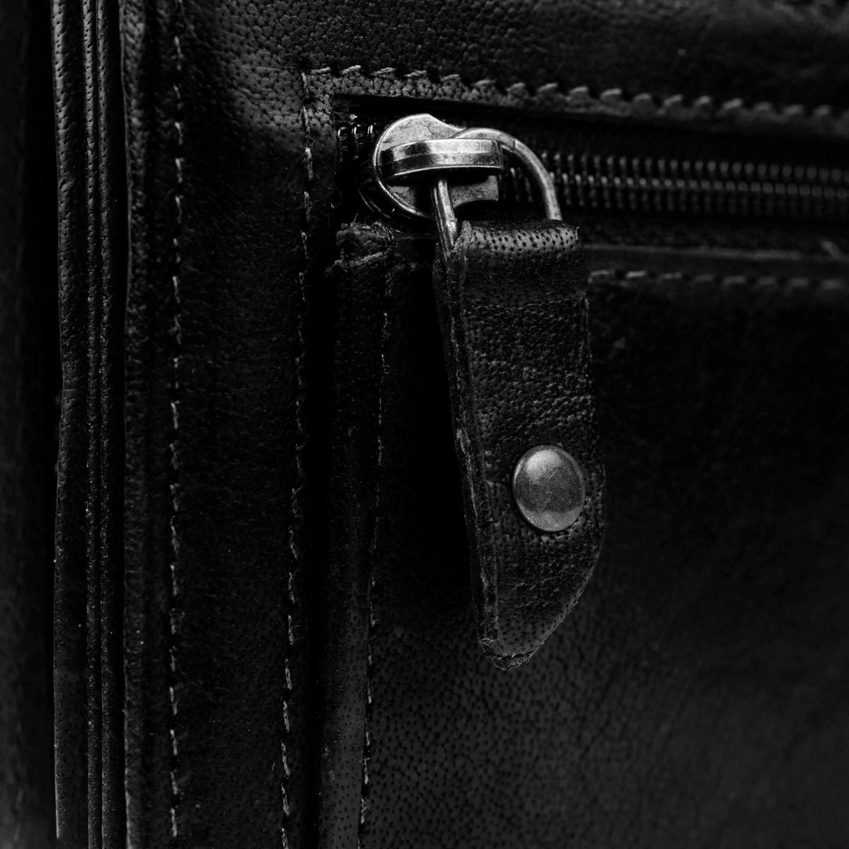 Chesterfield Hampton Schwarz Geldbörse