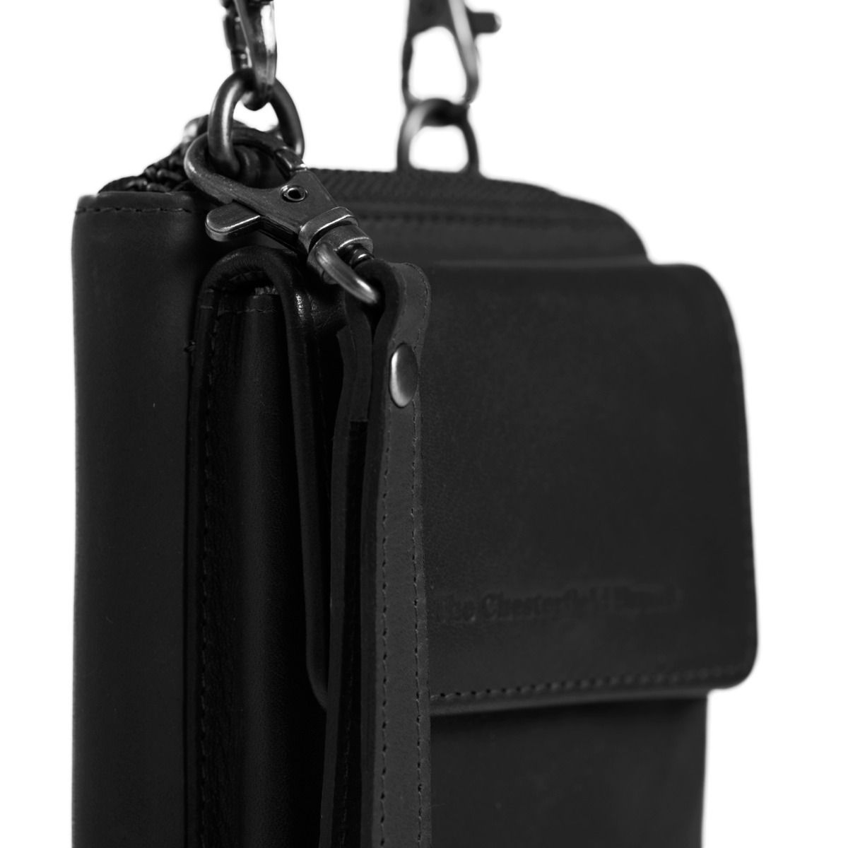 Chesterfield Malaga Schwarz Handytasche