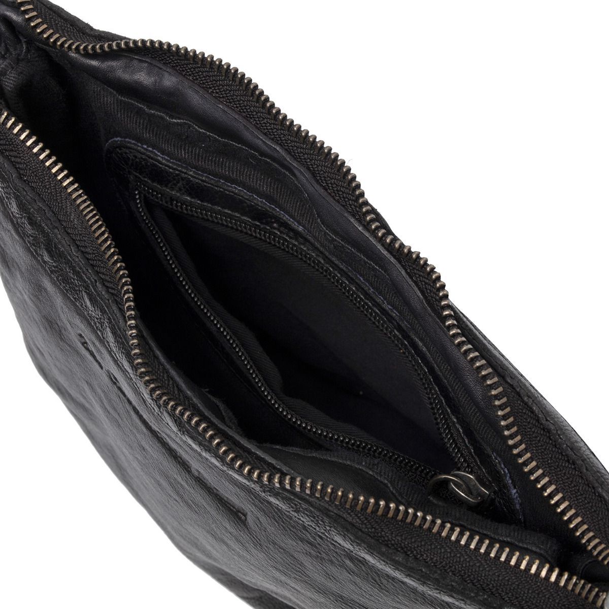Chesterfield Milton Schwarz Schultertasche