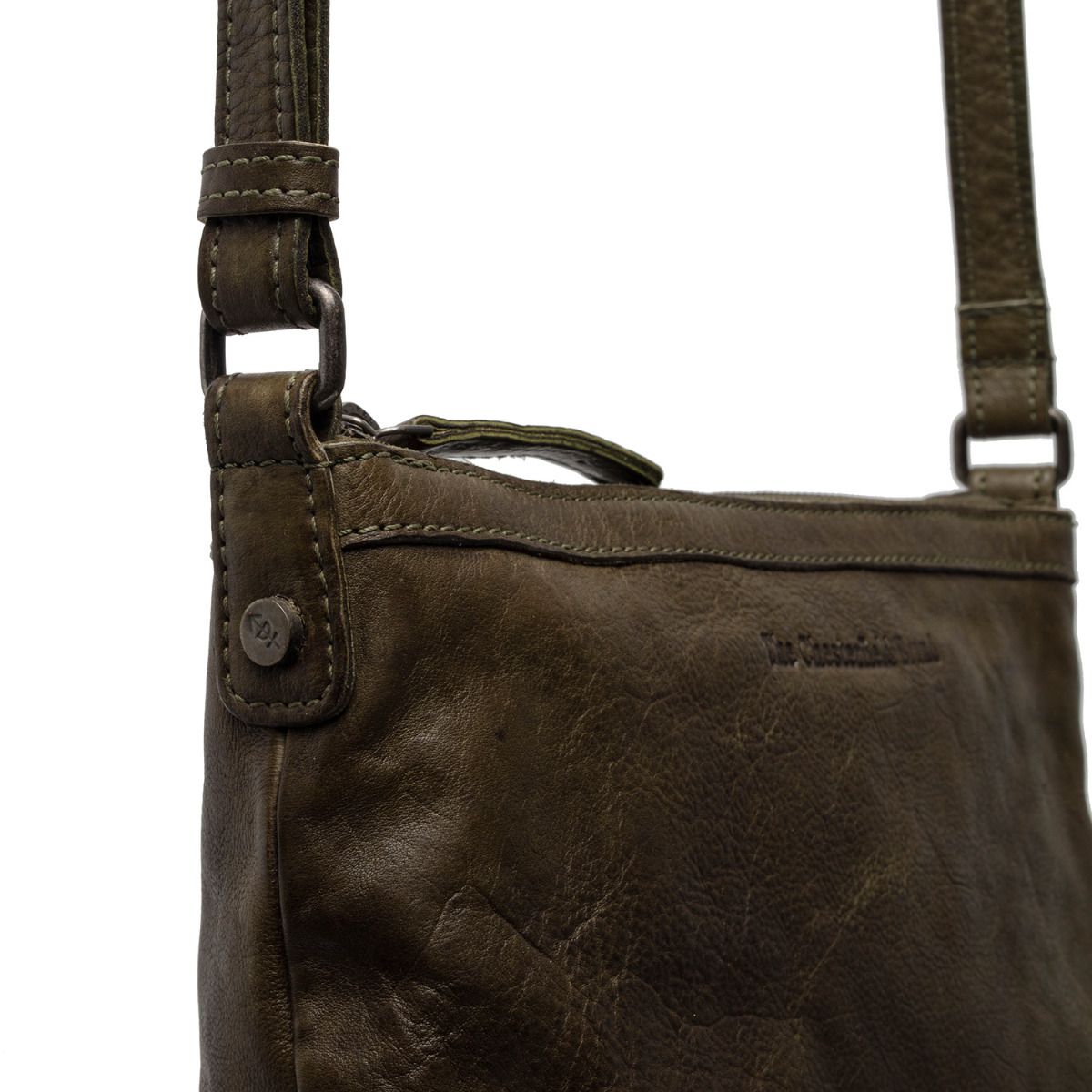 Chesterfield Milton Olivgrün Schultertasche
