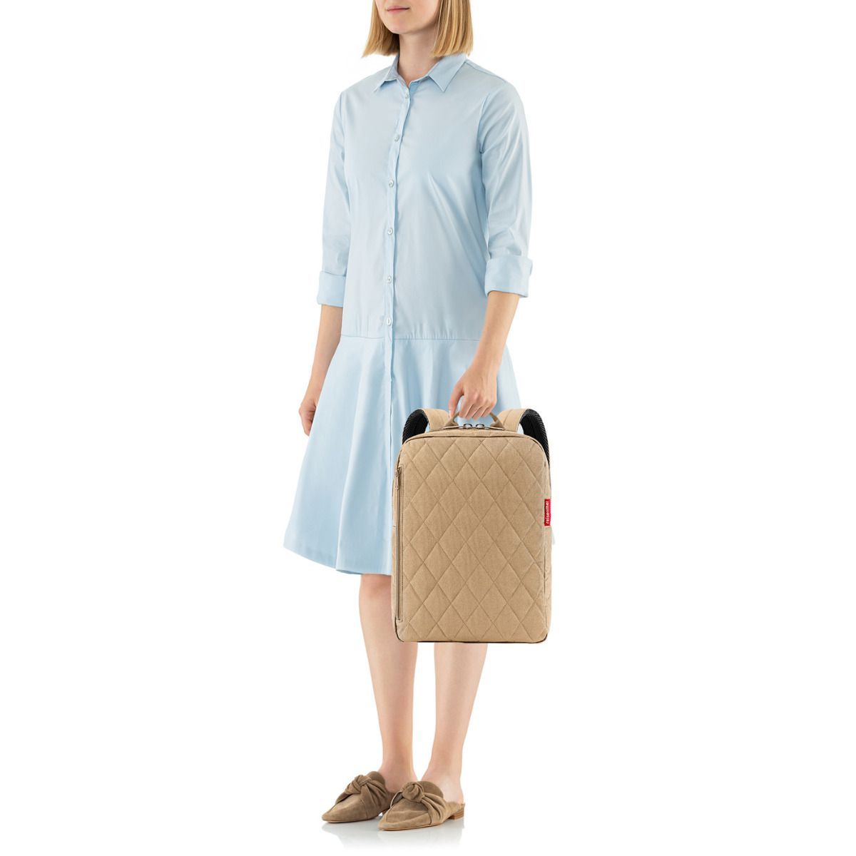 Reisenthel Classic M Rhombus Ginger Rucksack