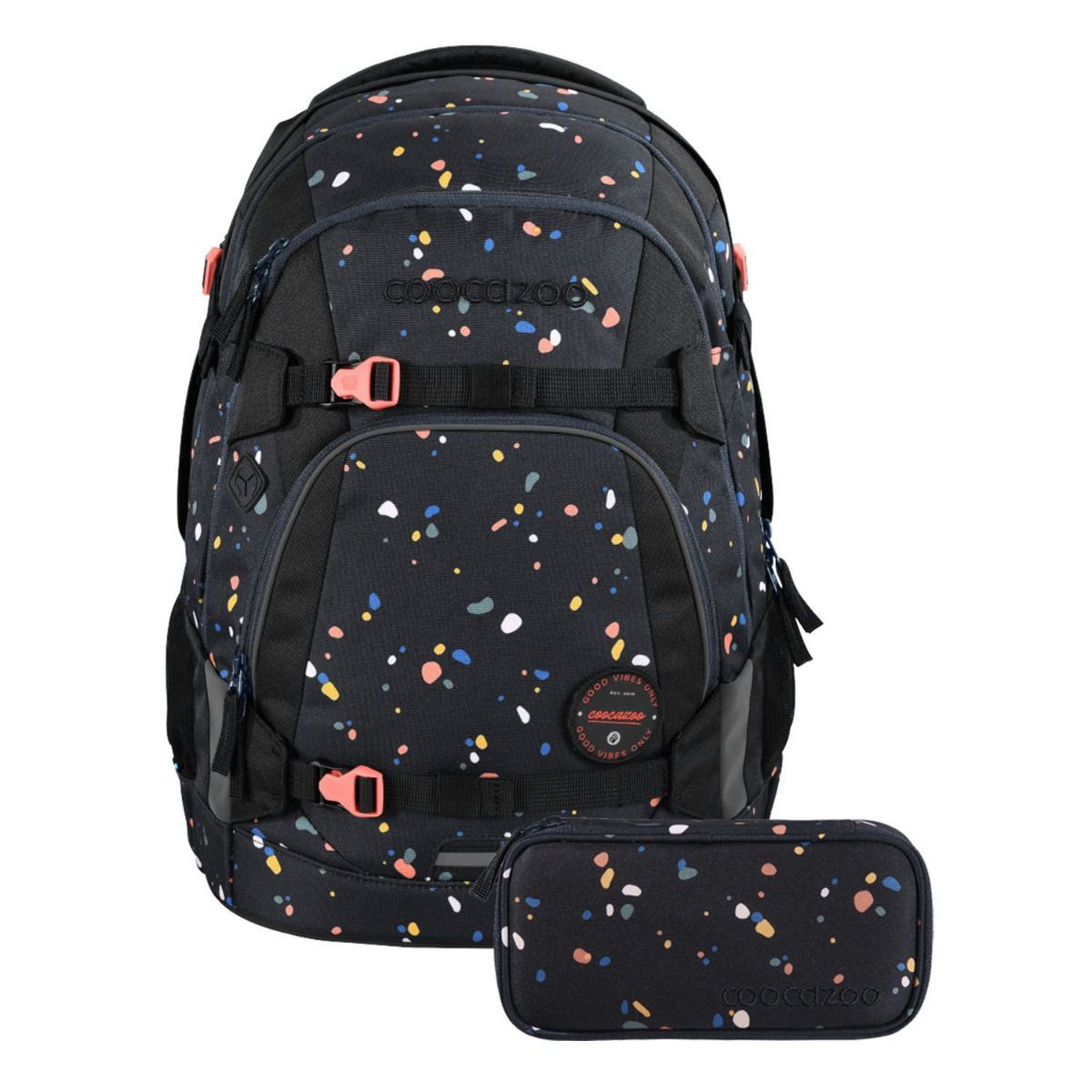 Coocazoo Mate Sprinkled Candy Schulrucksack Set 2tlg.