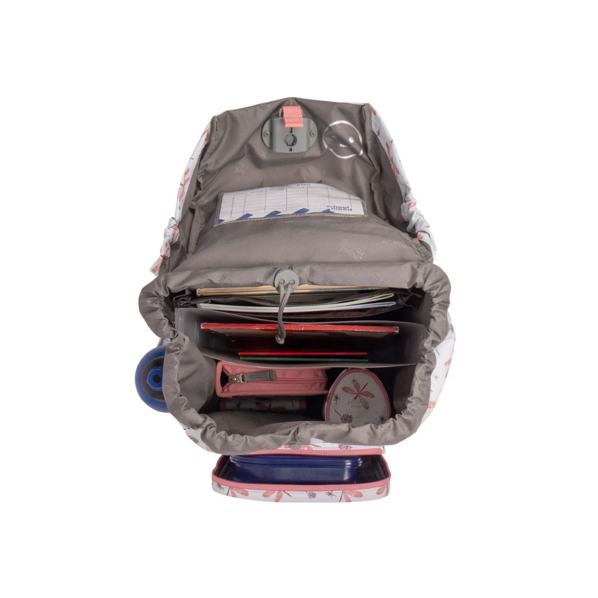 School Mood Rebel Air Dragonfly Nordic Collection Schulrucksack Set 8tlg.