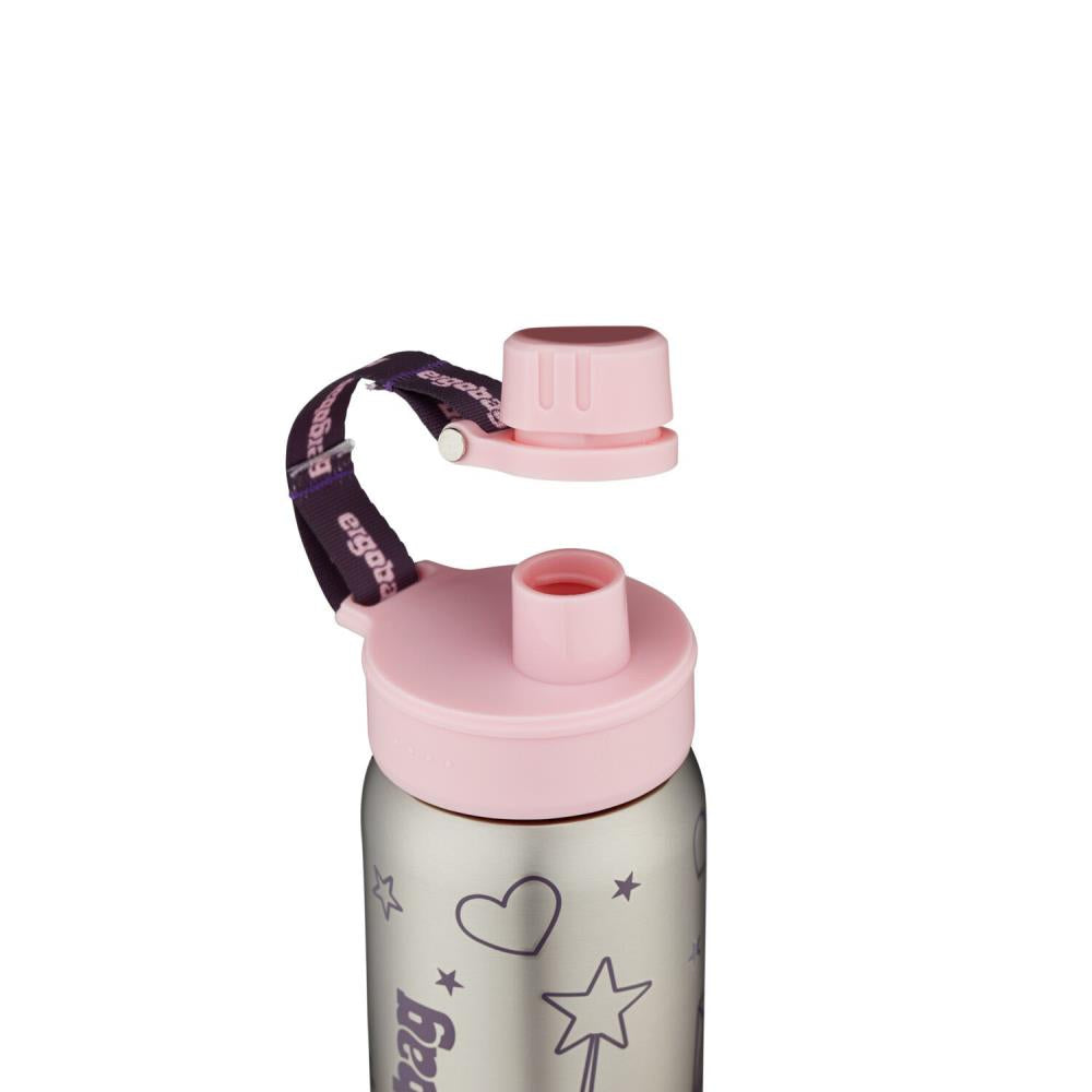 Ergobag Edelstahl Trinkflasche Rosa