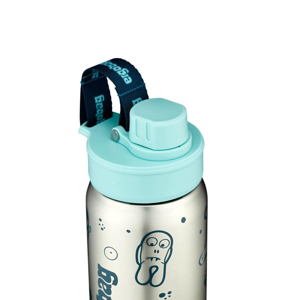 Ergobag Edelstahl Trinkflasche Petrol