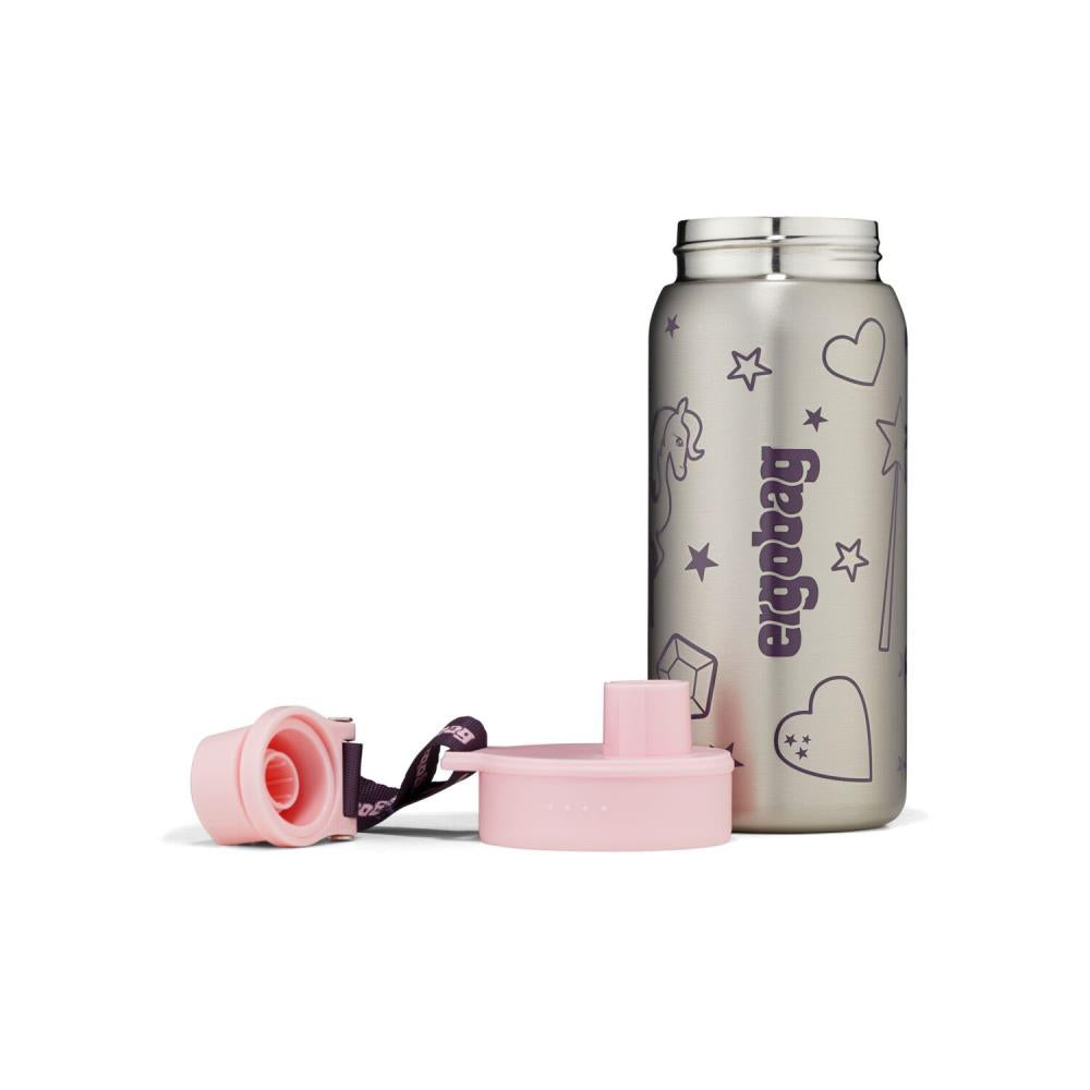 Ergobag Edelstahl Trinkflasche Rosa