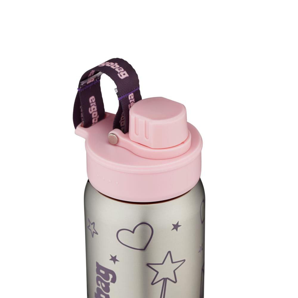 Ergobag Edelstahl Trinkflasche Rosa
