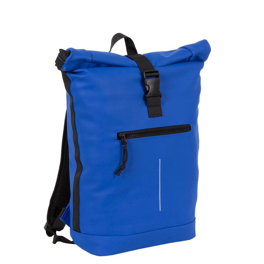 New Rebels Mart Royal Blue Rolltop Rucksack