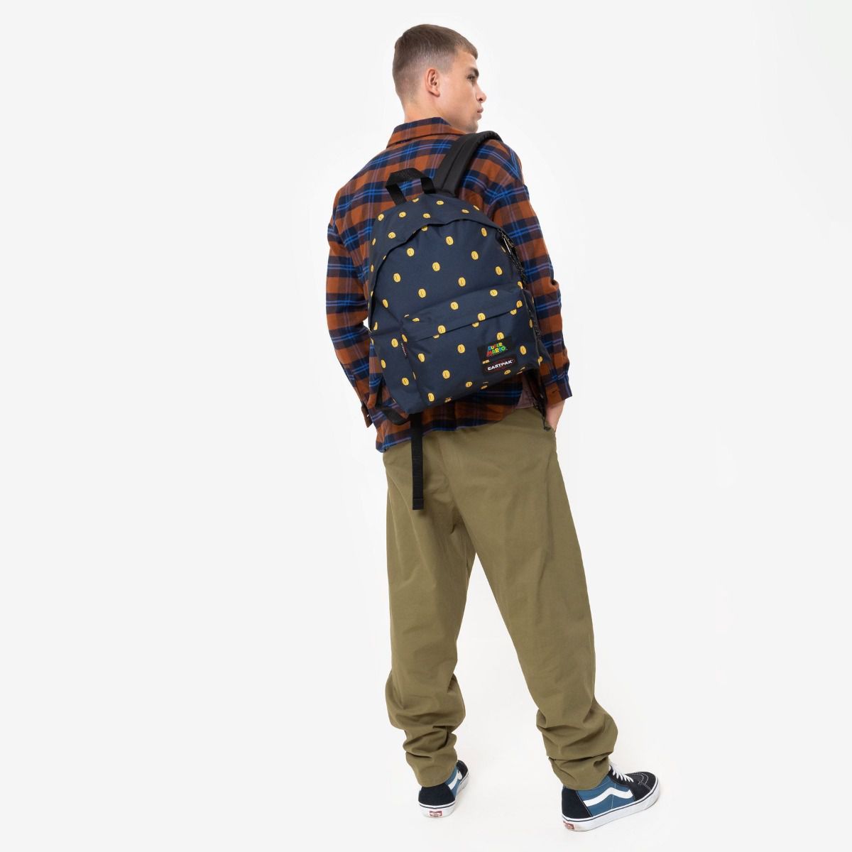 Eastpak Padded Pak' r Mario Navy Rucksack