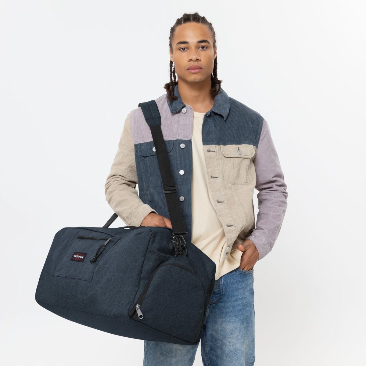 Eastpak Duffl'r Triple Denim Reisetasche L