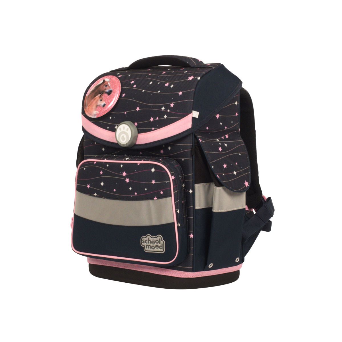 School Mood Timeless Air Ella Pony Schulranzen Set 7tlg.